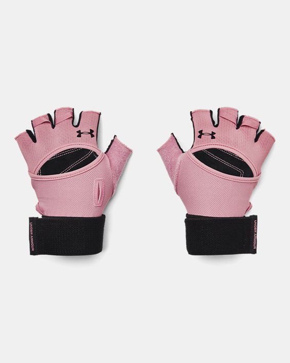Women's UA Weightlifting Gloves in Pink image number 0